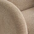 ATMOSPHERA - Fauteuil pivotant Fiva H.78cm beige - vignette