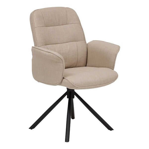 ATMOSPHERA - Fauteuil de bureau pivotant Sisco beige - large