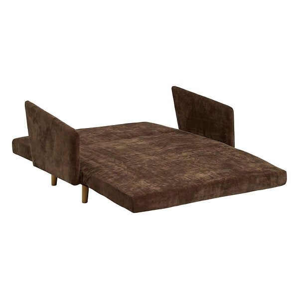 ATMOSPHERA - Canapé clic-clac Milo 2 places marron - large