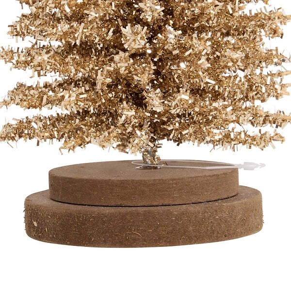 FEERIC LIGHTS & CHRISTMAS - SAPIN PAILLETTE DORE H55 - large