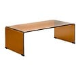 ATMOSPHERA - Table basse rectangulaire Lénia 55x110cm ambre - vignette