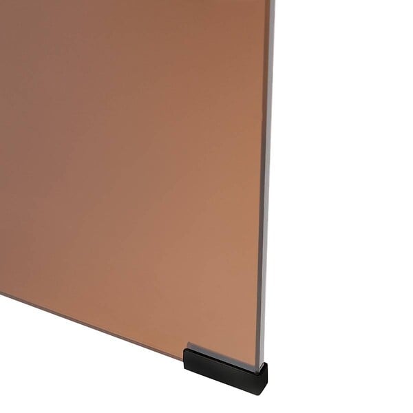 ATMOSPHERA - Table basse rectangulaire Lénia 55x110cm ambre - large