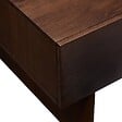 ATMOSPHERA - Table basse rectangulaire 2 tiroirs 2 niches Nyero 60x109cm marron - vignette