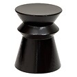 ATMOSPHERA - Table d'appoint Maya ronde D.35,5cm noir - vignette