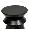 ATMOSPHERA - Table d'appoint Maya ronde D.35,5cm noir - vignette