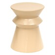 ATMOSPHERA - Table d'appoint Maya ronde D.35,5cm beige - vignette