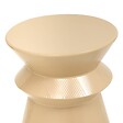 ATMOSPHERA - Table d'appoint Maya ronde D.35,5cm beige - vignette