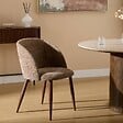 ATMOSPHERA - Chaise Celeste H.80cm marron - vignette