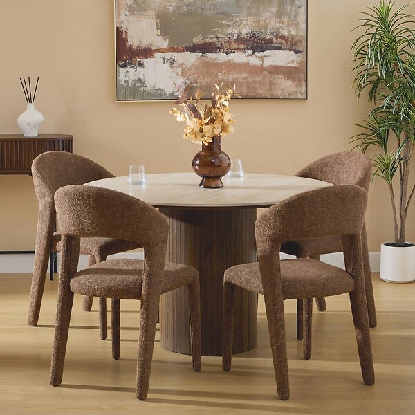 ATMOSPHERA - Lot de 2 Chaise Almée H.88cm ambre - large