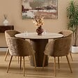 ATMOSPHERA - Chaise Celeste H.80cm bronze - vignette