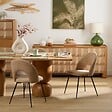 ATMOSPHERA - Chaise Raven H.81cm beige - vignette