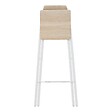 5 FIVE SIMPLY SMART - Chaise de bar Louna H.98cm beige - vignette