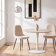 ATMOSPHERA - Chaise Roka H.87cm blanc - vignette