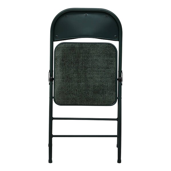 5 FIVE SIMPLY SMART - Chaise pliante avec assise renforcée velours Flexy+ vert - large