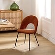 ATMOSPHERA - Chaise Raven H.81cm rouge - vignette