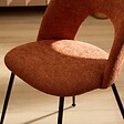 ATMOSPHERA - Chaise Raven H.81cm rouge - vignette