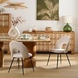 ATMOSPHERA - Chaise Raven H.81cm beige - vignette