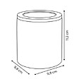 5 FIVE SIMPLY SMART - Pot Bloom rond D.10cm rose - vignette