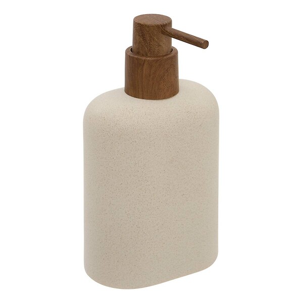 5 FIVE SIMPLY SMART - Distributeur de savon Argileo ovale 350ml beige - large