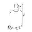 5 FIVE SIMPLY SMART - Distributeur de savon Argileo ovale 350ml beige - vignette