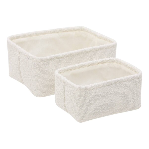 5 FIVE SIMPLY SMART - Lot de 2 paniers bouclette rectangulaires - large