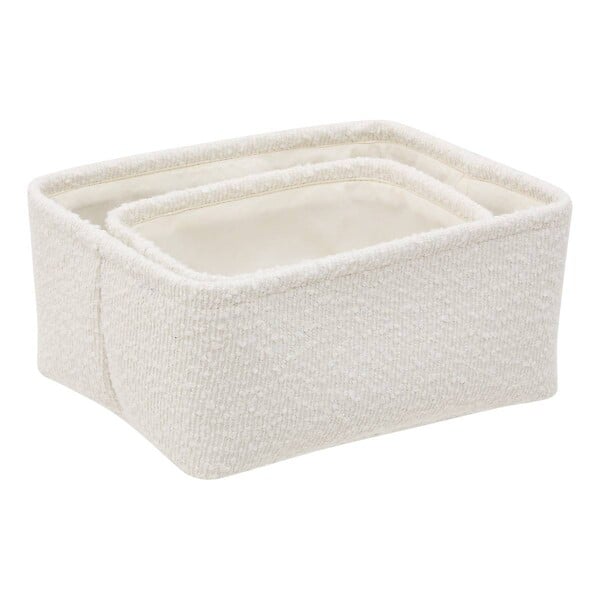 5 FIVE SIMPLY SMART - Lot de 2 paniers bouclette rectangulaires - large