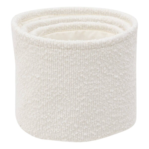 5 FIVE SIMPLY SMART - Lot de 3 paniers bouclette ronds - large