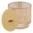 5 FIVE SIMPLY SMART - Pot à coton rond D.10cm ambre - vignette