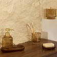 5 FIVE SIMPLY SMART - Plateau de salle de bain ovale Solis ambre - vignette