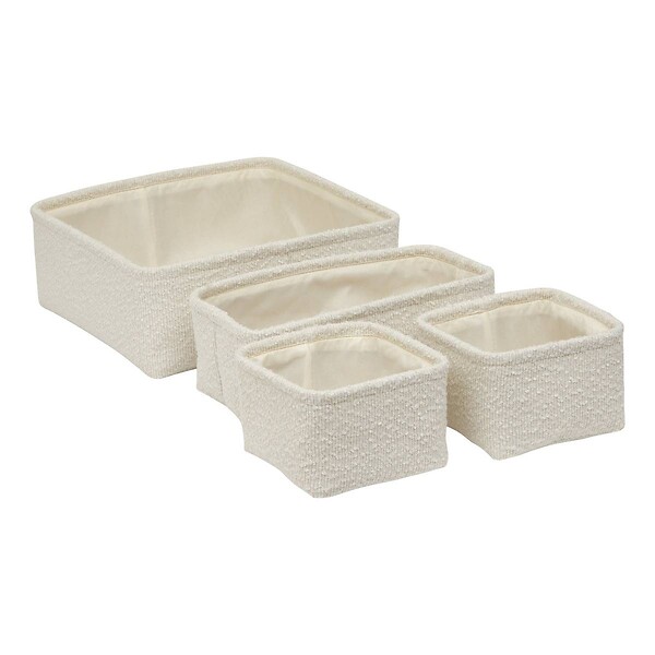 5 FIVE SIMPLY SMART - Lot de 4 paniers bouclette - large