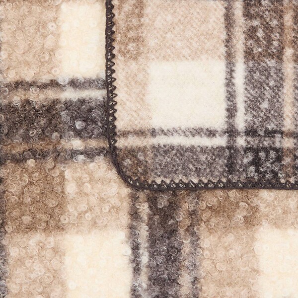 ATMOSPHERA - Plaid Automne 130x170cm beige - large