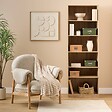 5 FIVE SIMPLY SMART - Lot de 4 boîtes unies Box' rectangulaires kaki et orange - vignette