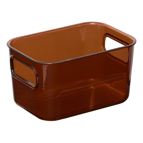 5 FIVE SIMPLY SMART - Boîte de rangement avec couvercle Lycia 0,8L acajou - large