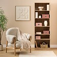 5 FIVE SIMPLY SMART - Lot de 4 boîtes unies Box' rectangulaires rose - vignette