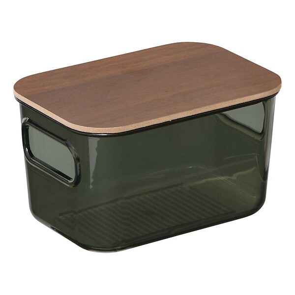 5 FIVE SIMPLY SMART - Boîte de rangement avec couvercle Lycia 0,8L vert - large
