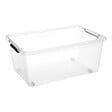5 FIVE SIMPLY SMART - Boîte de rangement Clip'N Box rectangulaire 40L transparent - vignette