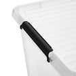 5 FIVE SIMPLY SMART - Boîte de rangement Clip'N Box rectangulaire 60L transparent - vignette