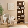 5 FIVE SIMPLY SMART - Lot de 4 boîtes unies Box' rectangulaires beige - vignette