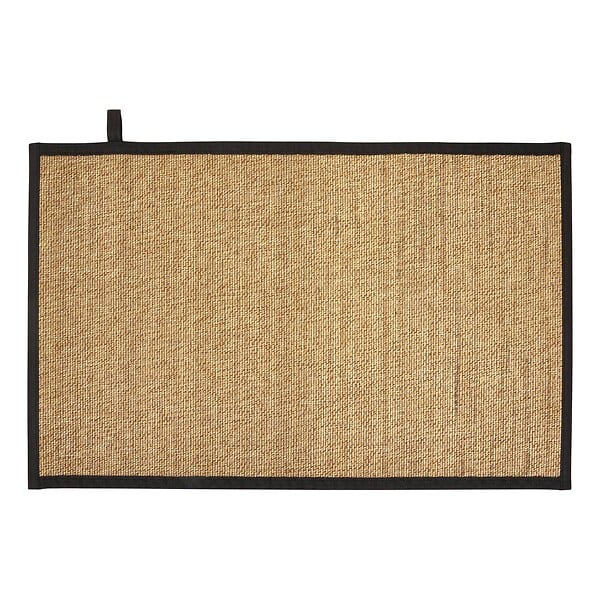 5 FIVE SIMPLY SMART - Tapis de bain texturé Stemy 50x80cm noir - large