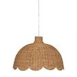 ATMOSPHERA - Suspension Mili ronde D.58cm marron - vignette