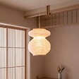 ATMOSPHERA - Suspension Nika ronde D.45cm blanc - vignette