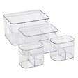 5 FIVE SIMPLY SMART - Organiseur de tiroir 4 pièces transparent - vignette