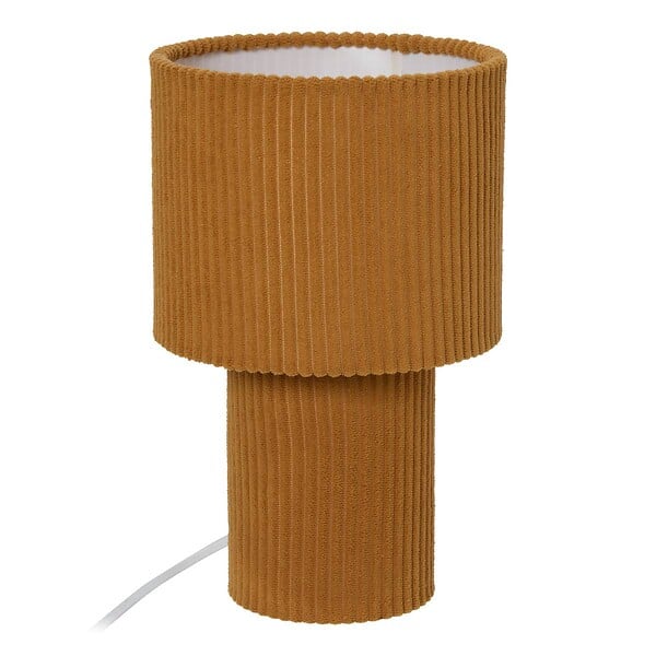 ATMOSPHERA - Lampe Jolina cylindrique H.28cm jaune - large