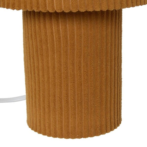 ATMOSPHERA - Lampe Jolina cylindrique H.28cm jaune - large