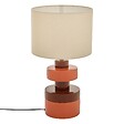ATMOSPHERA - Lampe design Fiva cylindrique H.50cm marron - vignette