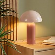 ATMOSPHERA - Lampe champignon Lito H. 37 cm rose bicolore - vignette