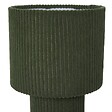 ATMOSPHERA - Lampe Jolina cylindrique H.28cm vert - vignette
