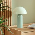 ATMOSPHERA - Lampe champignon Lito H. 37 cm vert bicolore - vignette