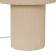 ATMOSPHERA - Lampe Jolina cylindrique H.28cm beige - vignette