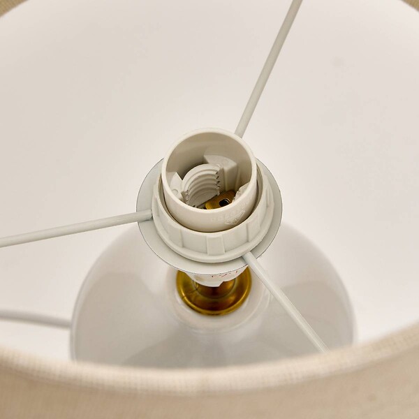 ATMOSPHERA - Lampe Keila cylindrique H.42cm - large